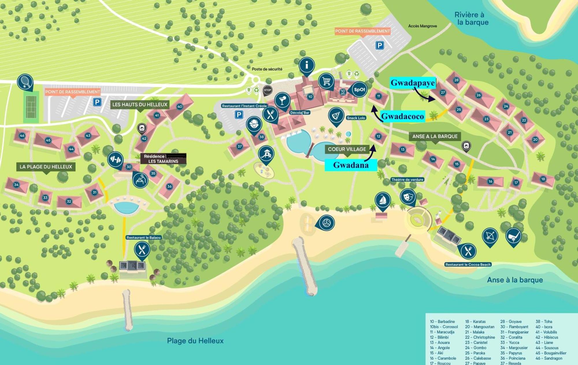 Acces Direct Plage, Vue Mer D'Exception, Les Gwada Studios, Village Vacances Сент-Анн Экстерьер фото